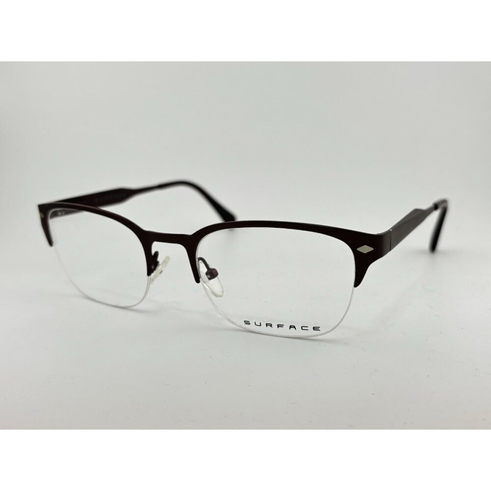 SURFACE EYEWEAR - S115 BROWN 51-19-140 Half-Rim Eyeglass Frames